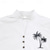 economico Vacanza-Per uomo Camicia Camicia di lino Camicia Estiva Abbigliamento da spiaggia Camicia con Bottoni Albero di Cocco Vacanza Ferie Nero Bianco Viola Cachi Manica Lunga Collo alla coreana Estate Primavera
