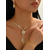 cheap Jewelry Sets-Bridal Jewelry Sets Three-piece Suit Zircon Rhinestone 1 Necklace Earrings Bracelets Women&#039;s Elegant Vintage Cute Tassel Fringe Precious irregular Jewelry Set For Wedding Party