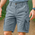 economico All&amp;#39;aperto-Per uomo Pantaloncini cargo Pantaloni in velluto a coste Shorts Shorts da Spiaggia Pantaloncini casual Elastico in vita Multi-tasche Gamba Dritta Semplice Comodità Traspirante Lunghezza al ginocchio