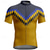 cheap Men&#039;s Jerseys-Men&#039;s Cycling Jersey Short Sleeve Bike Tee Tshirt Jersey with 3 Rear Pockets Mountain Bike MTB Breathable Quick Dry Anatomic Design Wicking Yellow Red Blue Sports Clothing Apparel
