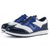 economico Scarpe da Golf da Uomo-scarpe da golf da uomo rosse e blu navy: sneakers stringate ad alte prestazioni con dettagli in pelle per golf, sport e abbigliamento casual