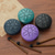 cheap Gifts-Rain Drum for Outside Garden with The Fingerstalls 3 Inches 6 Notes Steel Tongue Drum, Waterproof Mini Hand Drum with Fingerstalls, Outdoor Musical Chime Instrument for Patio Yard Decor