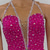abordables Vestidos de Patinaje Artístico-Vestido de patinaje artístico Mujer Chica Patinaje Sobre Hielo Vestidos Rosa Rojo Retazos Costura asimétrica Malla Licra Alta elasticidad Entrenamiento Competición Ropa de Patinaje Clásico Cristal