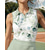 economico Set di Tennis Femminile-Per donna Floreale Maglietta sportiva Set sportivo Set da tennis Maglia da tennis 2 Pezzi Senza Maniche Stampato Traspirante Tennis Golf Badminton Colletto Polo Gonna Verde Abbigliamento da tennis