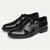 baratos Sandálias de couro premium-sandálias masculinas de couro com bico fechado – sapatos de verão respiráveis e antiderrapantes para reuniões formais, igreja e uso ao ar livre