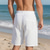 cheap Sweat Shorts-Men&#039;s Athletic Shorts Sweat Shorts Shorts Summer Shorts Pocket Drawstring Elastic Waist Plain Textured Comfort Breathable Short Outdoor Sports Classic Casual Black White Micro-elastic