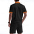 cheap Men&#039;s Tee Sets-Men&#039;s T-shirt Suits 2 Pieces Outfits Tee &amp; Shorts Short Sleeve Standing Collar Summer Color Block Fashion Casual Lace up 2 Piece Vacation Daily Wear Going out Black White Royal Blue Top Tee for Men