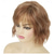 cheap Older Wigs-Womens Light Brown Short Wig with Bangs Layered Natural Fluffy Hair Wig for Daily Party Use