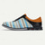 abordables Chaussures en Tissage Texturé-Baskets homme en similicuir tressé bleu nylon – Modèle confortable à enfiler avec détails en similicuir, idéal pour les sorties décontractées, le quotidien et les escapades de week-end