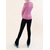 cheap Figure Skating Training Outfit-Over The Boot Figure Skating Tights Figure Skating Fleece Jacket Figure Skating Pants Women&#039;s Girls&#039; Ice Skating Jacket Tights Top Dark Pink Patchwork Thumbhole Spandex Stretchy Training Practice