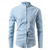 cheap Cotton Linen Shirt-Men&#039;s Shirt Linen Shirt Casual Shirt Button Up Shirt Cotton Shirt Plain Vacation Hawaiian Black White Dark Green Light Blue Long Sleeve Grandad Spring Fall Clothing Apparel Pocket