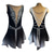 cheap Figure Skating Dresses-Figure Skating Dress Women&#039;s Girls&#039; Ice Skating Dress Dark Grey Thumbhole Halo Dyeing High Elasticity Professional Competition Skating Wear Thermal Warm Crystal / Rhinestone Sleeveless Ice Skating