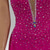abordables Vestidos de Patinaje Artístico-Vestido de patinaje artístico Mujer Chica Patinaje Sobre Hielo Vestidos Rosa Rojo Retazos Costura asimétrica Malla Licra Alta elasticidad Entrenamiento Competición Ropa de Patinaje Clásico Cristal