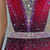baratos Vestidos de Patinação Artística-Vestidos para Patinação Artística Mulheres Para Meninas Patinação no Gelo Vestidos Preto / Vermelho Patchwork Barra Assimétrica Com Transparência Elasticidade Alta Treino Competição Roupa para