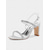 cheap Prom-Women&#039;s White Rhinestone Block Heel Sandals – Bridal Prom Heels for Weddings, Parties and Elegant Evenings