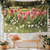 cheap Landscape Tapestry-Painting Style Tulips Hanging Tapestry Wall Art Large Tapestry Mural Decor Photograph Backdrop Blanket Curtain Home Bedroom Living Room Decoration