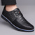 cheap Casual-Men&#039;s Brown and Black Lace-Up Sneakers – Stylish Sporty Shoes for Casual Outings and Active Lifestyles