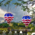 abordables Éclairage paysager-1 Pack Lanternes Solaires en Montgolfière Patriotiques avec Lumière Flamboyante pour le Jour de l'Indépendance du 4 Juillet 250ème Anniversaire Jour du Souvenir pour Jardin Patio