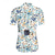 abordables Maillots pour femmes-Femmes Maillot de cyclisme Graphique Motif Floral Manche Courte Cyclisme Maillot Top avec 3 poches arrière Écran solaire Résistant aux UV Séchage Rapide Bandes réfléchissantes Des sports Bleu