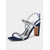 cheap Prom-Women&#039;s White Rhinestone Block Heel Sandals – Bridal Prom Heels for Weddings, Parties and Elegant Evenings