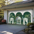 cheap Garage Door Covers-Tropical Peacock Door Decorations Garage Door Cover Outdoor Banner Large Backdrop for Holiday Outdoor Garage Door Home Wall Decorations