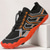 abordables Baskets Décontractées-Homme Basket Chaussures pieds nus Chaussures Tendances Canyoning Occasionnel Cuir PU Maille Respirant Confortable Antidérapant À lacets Noir / Rouge Noir Bleu Roi Été Printemps
