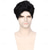 cheap Mens Wigs-Mens Wigs Short Black Wig for Men Natural Synthetic Layered Wigs Replacement Wig for Male Daily Wear Party Cospaly Costume Halloween
