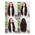 cheap Synthetic Lace Wigs-Synthetic Lace Wig Body Wave Style 30 inch Brown Middle Part 13x4 Lace Front Wig Women&#039;s Wig Dark Brown