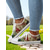 cheap Women&#039;s Sneakers-Women’s Lace - Up Canvas Sneakers with Floral Print – Casual &amp; Youthful Style for Teenagers and Young Women in School, Street Outings &amp; Casual Gatherings