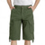 economico Classico-Per uomo Pantaloncini cargo Shorts Pantaloncini Estivi Multi-tasche Tasca con Patta Semplice Comodità Indossabile Lunghezza al ginocchio All&#039;aperto Sport Quotidiano Moda Casual Nero Verde militare