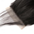 baratos Fecho e Frontal-Cabelo humano liso com fecho de renda transparente 6x6, cabelo remy brasileiro pré-arrancado com cabelo de bebê, cor natural