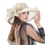 cheap Party Hats-2025 Womens Organza Church Derby Hat - Elegant Fashionable Tea Party Fascinator and Church Hat