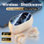 cheap Telephone &amp; Business Headsets-Open Ear Earbuds Wireless Bluetooth Earless Bone Conducting Headphones Wireless Bluetooth Headset Noise Cancelling Bone Earphones Waterproof Air Bone Conduction Headphone Not in Ear Open Ear Buds