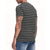 cheap Basic T shirts-Men&#039;s T Shirt Tee Short Sleeve Shirt Tee Top Short Sleeve Crew Neck Summer Spring Stripes Fashion Designer Basic Classic Vacation Street Going out Black Navy Blue Top Tee for Men