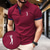 economico Polo classica da uomo-Per uomo Golf Polo Sportivi Manica Corta Magliette polo Camicie con Colletto Casual All&#039;aperto Athleisure Abbigliamento quotidiano Stampa 3D Estate Nero Rosso Blu