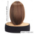 cheap Synthetic Trendy Wigs-Synthetic Wig kinky Straight Natural Straight Middle Part Deep Parting Machine Made Wig 16 inch A1 Synthetic Hair Women&#039;s Classic Comfortable Color Gradient Blonde