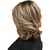 cheap Older Wigs-Short Ombre Highlight Brown Mixed Blonde Layered Wig Bangs Bob for Women Synthetic Short Blonde Pixie Cut