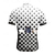 cheap Men's Jerseys-Men's Cycling Jersey Graphic Geometric Gradient Short Sleeve Bike Tee Tshirt Top with 3 Rear Pockets UV Resistant Quick Dry Front Zipper Reflective Strips Sports Black Navy Blue Brown Clothing Apparel