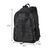 cheap College Backpacks-Black Gray Mesh Backpack with Zippered Compartment, Adjustable Shoulder Strap, Unisex, Fashion Design - Suitable for School, Sports, Fitness and Daily Use