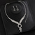 cheap Jewelry Sets-Bridal Jewelry Sets Two-piece Suit Imitation Diamond 1 Necklace Earrings Women&#039;s Classic Sweet Lovely Classic Love Precious Round Jewelry Set For Wedding Gift Daily