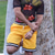 billige Hverdagsshorts-Herre Atletisk shorts Shorts Sommershorts Basketballshorts Casual shorts Lomme Snorer Elastisk midje Fargeblokk Komfort Pustende Kort utendørs Feriereise Sport Fritid Svart Gul Mikroelastisk
