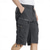 economico Classico-Per uomo Pantaloncini cargo Shorts Pantaloncini Estivi Multi-tasche Tasca con Patta Semplice Comodità Indossabile Lunghezza al ginocchio All&#039;aperto Sport Quotidiano Moda Casual Nero Verde militare