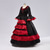 baratos Vestidos-Vintage Rococó Renascentista Maxi Vestidos Normal Julieta Princesa Noiva Pregueado Com Babados Princesa Decote Redondo Fantasia Mulheres Dia Das Bruxas Carnaval Baile de Máscaras Festa dia das Bruxas