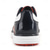 economico Scarpe da Golf da Uomo-scarpe da golf da uomo rosse e blu navy: sneakers stringate ad alte prestazioni con dettagli in pelle per golf, sport e abbigliamento casual