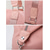 abordables Sacs de Voyage-Sac de sport en nylon rose tendance pour femme - Sac à bandoulière multifonctionnel avec bandoulière réglable pour les voyages, le fitness et les loisirs