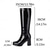 abordables Calzado-Retro Antiguo Años 70 Genial Zapatos Botas de gogo Disco Patente de látex brillante Metálico Disfraz Mujer Víspera de Todos los Santos Carnaval Festival de Música Desfile del orgullo Fiesta temática
