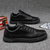 cheap Casual-Men&#039;s White Casual Sneakers with Lace-up Closure and Comfortable Sole – Stylish Everyday Shoes for Walking and Leisure