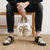ieftine Pantofi casual slip-on-Espadrile albe pentru bărbați, fără mâneci, cu broderie artistică - încălțăminte elegantă cu design unic de tigru