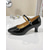 cheap Latin Shoes-Women&#039;s Black Polka Dot Dance Shoes with Low Heel and Ankle Strap - Professional Ballroom Practice Shoes for Latin and Swing Dancers