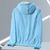 cheap Men&#039;s Active Outerwear-Men&#039;s Lightweight Jacket Outdoor Jacket Summer Jacket Vacation Daily Sunscreen Quick Dry Pocket Summer Spring Plain Fashion Classic Hooded Regular Black White Pink Blue Green Jacket